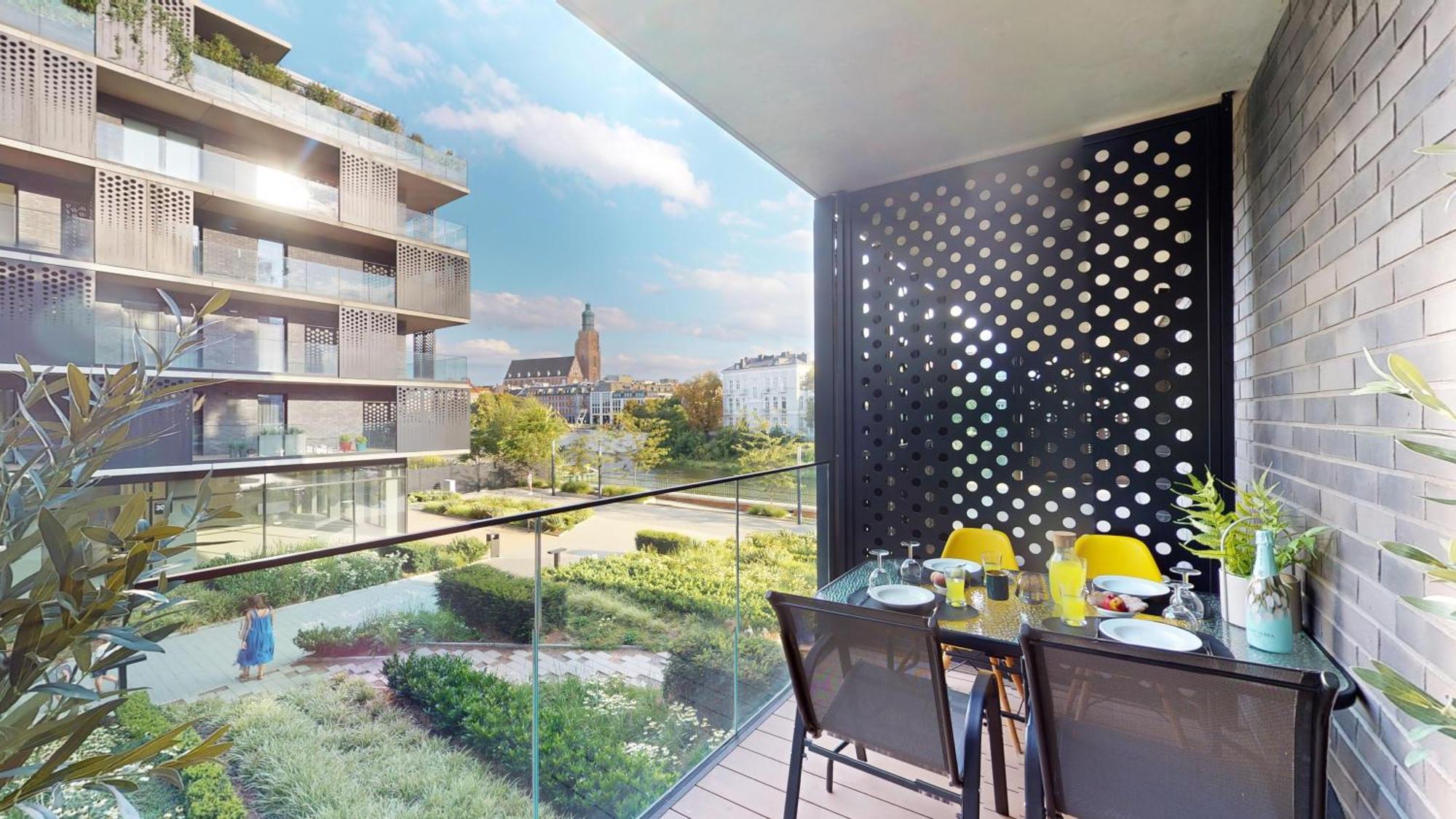 Apartament Z Tarasem I Widokiem Na Rzeke Wroapart-Pl - Apartment With Terrace And River View Wroapart Wroclaw Ngoại thất bức ảnh